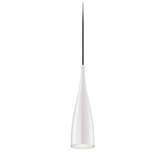 GROK Lighting - Clear Pendant, white lacquered - 00-2872-78-M2