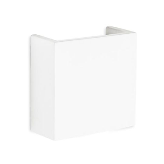 LEDS C4 05-1798-14-14V1 Ges Plaster White Wall Fixture