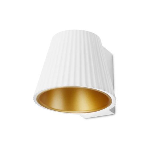 LEDS C4 05-5361-14-23 Cup Plaster White Wall Fixture