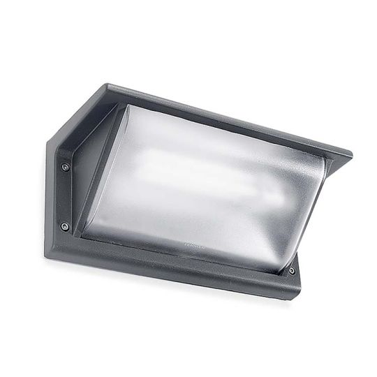 LEDS C4 Lighting - Wall Light, Urban Grey, Matt Polycarbonate Glass - 05-9408-Z5-M3