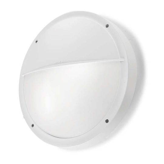 LEDS C4 05-9677-14-CL Opal Polycarbonate/Abs White Wall Fixture
