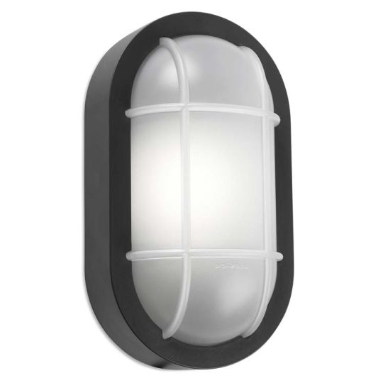 LEDS C4 05-9838-14-CLV1 Turtled Polycarbonate/Polycarbonate Grey/White Wall Fixture