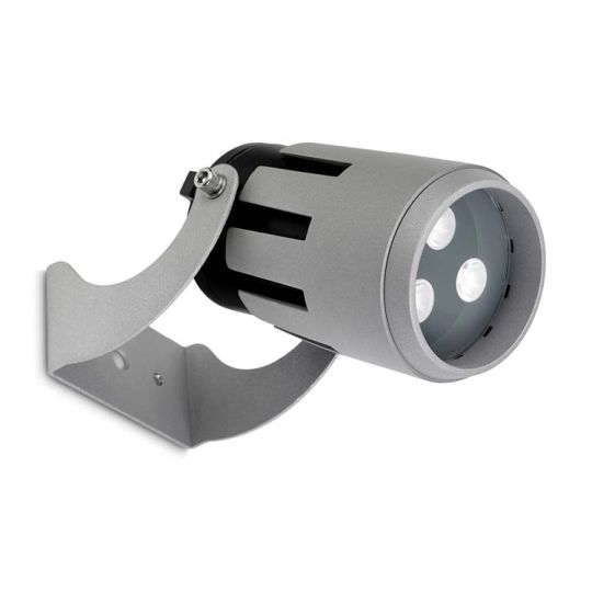 LEDS C4 05-9858-34-CLV1 Powell High Purity Aluminium Grey Spotlight