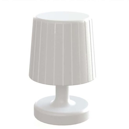 LEDS C4 10-9874-M1-M1 Moonlight Polyethylene White Table Lamp