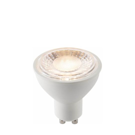 Endon GU10 LED SMD 60o Lamp in White & Clear Prismatic Pc
