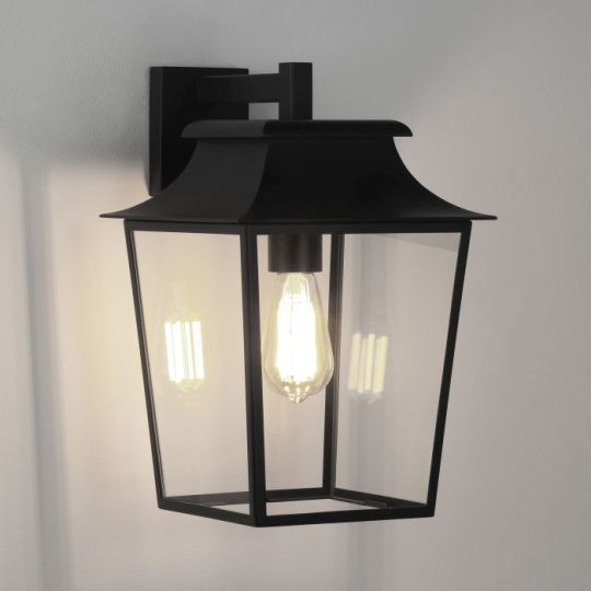 Astro Richmond Wall Lantern 254 Outdoor Wall Light in Textured Black