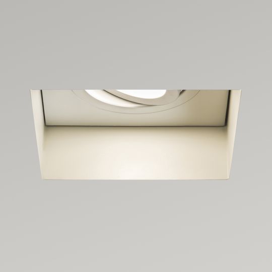 Astro Trimless Square Adjustable Fire-Rated Matt White Downlight 1248007 (5680)