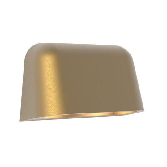 Astro Mast Twin Wall Light in Antique Brass