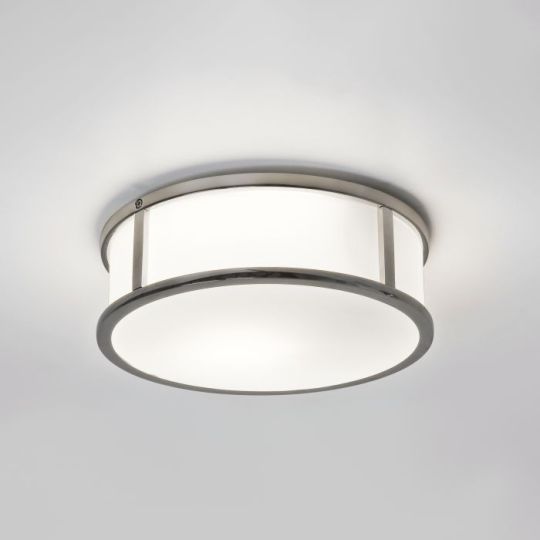 Astro Mashiko Round 230 Bathroom Ceiling Light in Polished Chrome