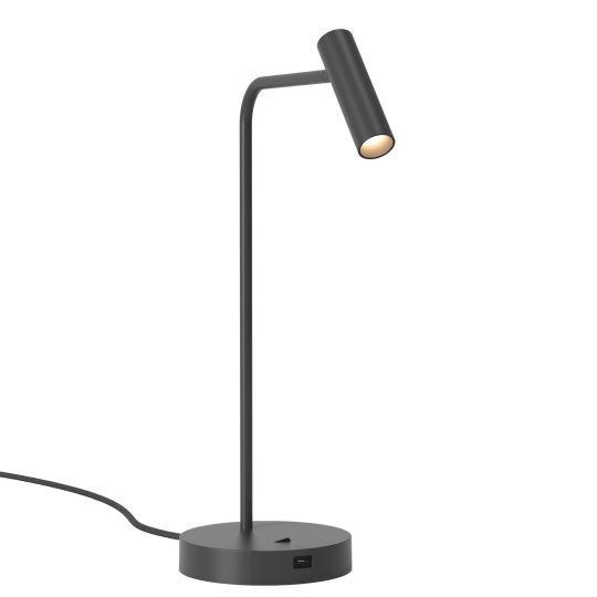 Astro Enna Desk USB Indoor Table Lamp in Matt Black (1058210)