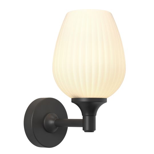 Astro Liberty Bathroom Wall Light in Matt Black (1485001)
