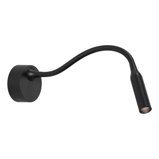 Astro Lucca Surface Unswitched Indoor Reading Light in Matt Black (1435005)
