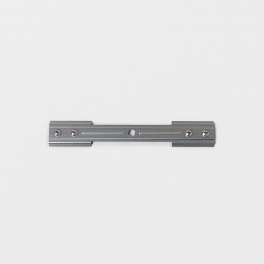 Astro Track Straight Support Track in Bright Zinc Plated