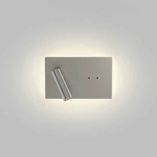 Astro Edge Reader Mini LED Indoor Reading Light in Matt Nickel (1352042)