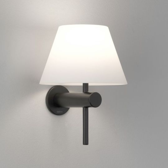 Astro Roma Bathroom Wall Light in Matt Black