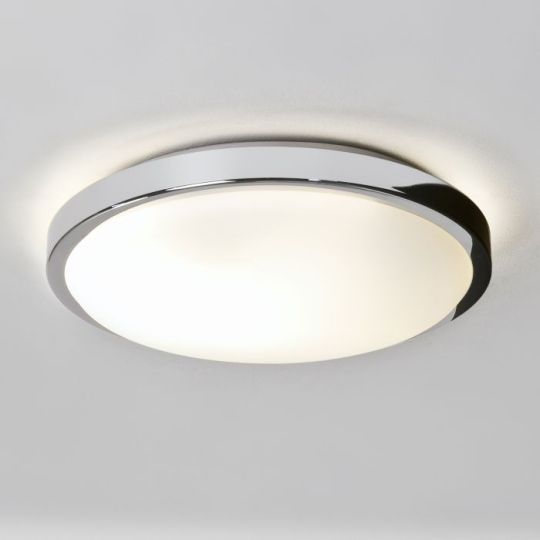 Astro Denia Bathroom Ceiling Light in Polished Chrome