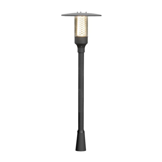 Konstsmide 405-750 Black Nova - Lacquered Aluminium/Acrylic Glass (34x34x118)