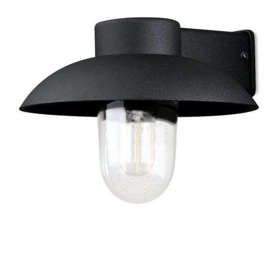 Konstsmide 415-750 Matt Black Mani - Lacquered Aluminium/Clear Glass  (29.5x31x21)