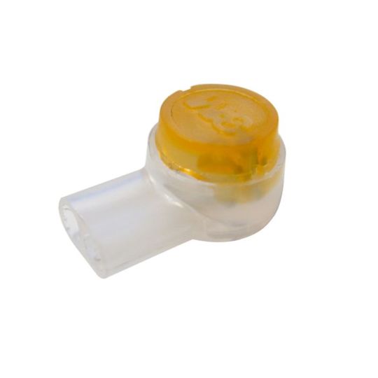 Astro LED Connector Connector in White