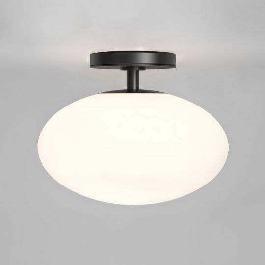 Astro Zeppo Ceiling Bathroom Ceiling Light in Matt Black