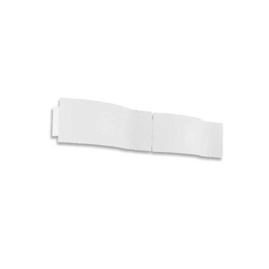 LA CREU Lighting - ONA Wall Light, Satin Glass, Metal Parts Finished In White Laquer - 486-BL