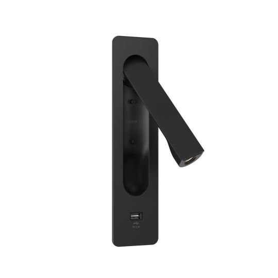 Astro Keta USB Indoor Reading Light in Matt Black (1437004)