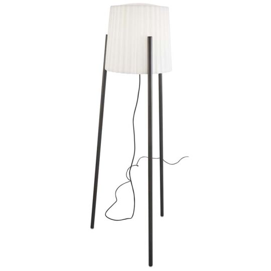 LEDS C4 55-9880-Z5-M1 Barcino High Purity Aluminium Urban Grey Table Lamp