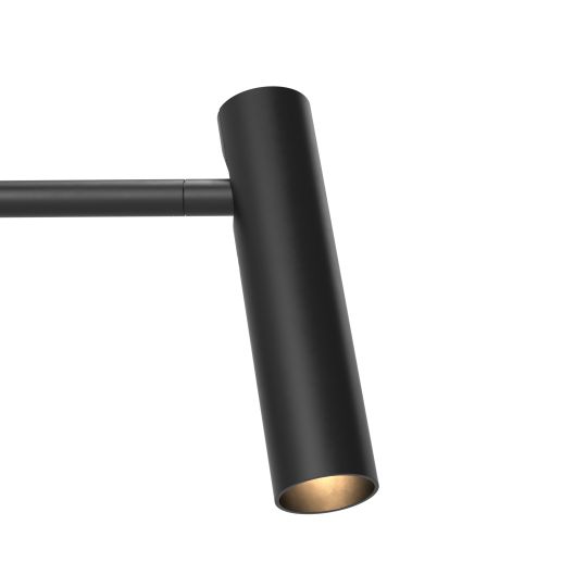 Astro Leda Round Shade Shade in Matt Black (5040004)