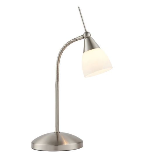 Endon epalle table lamp chrome top