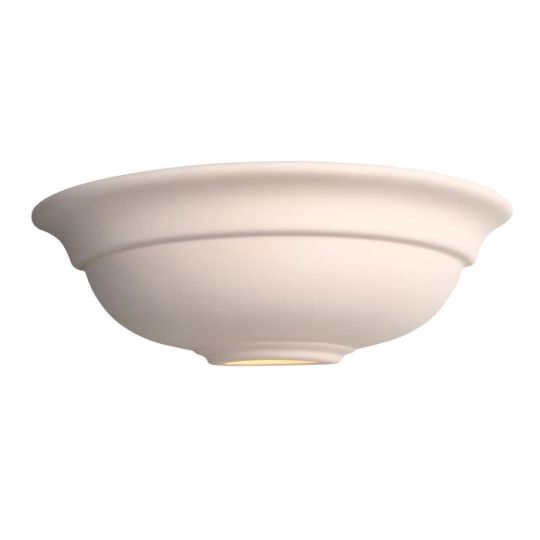Endon Hillside 1lt Wall in Unglazed Ceramic