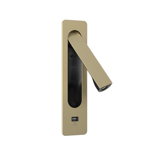 Astro Keta USB Indoor Reading Light in Matt Gold (1437007)
