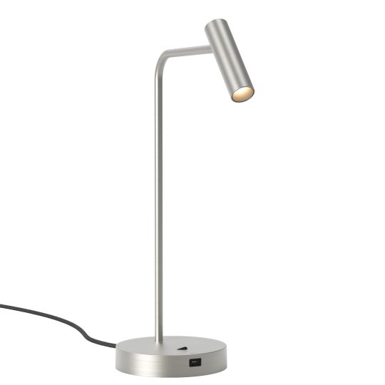 Astro Enna Desk USB Indoor Table Lamp in Matt Nickel (1058213)