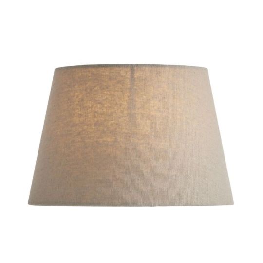Tiffany Cici 1Lt Shade in Grey Linen Mix Fabric