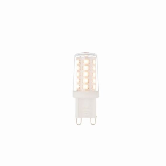 Saxby G9 Led Smd 220Lm 2.3W in Clear & Gloss White Pc