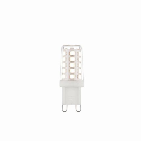 Saxby G9 Led Smd 220Lm 2.3W in Clear & Gloss White Pc
