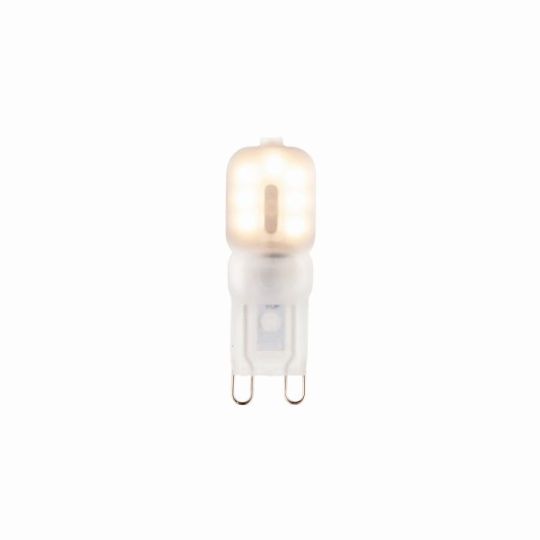 Saxby G9 Led Smd 200Lm 2W in Frosted Pc & Bright Nickel Plate