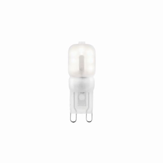Saxby G9 Led Smd 200Lm 2W in Frosted Pc & Bright Nickel Plate