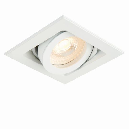 Saxby Xeno Single 50W in Matt White Paint
