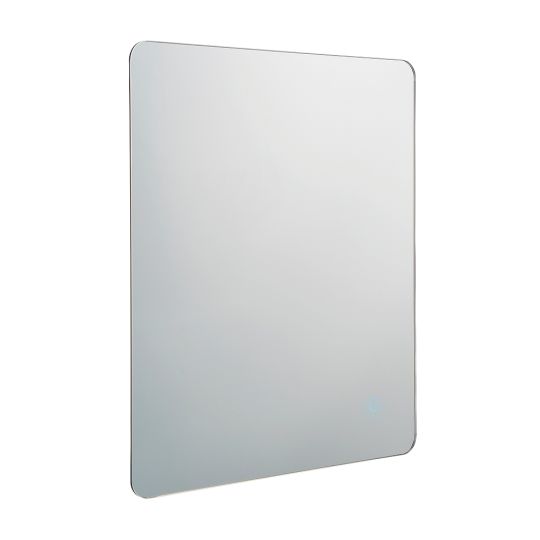 Endon Collection Esprit Mirrored Glass & Silver Paint 1 Light Bathroom Wall Light 79604
