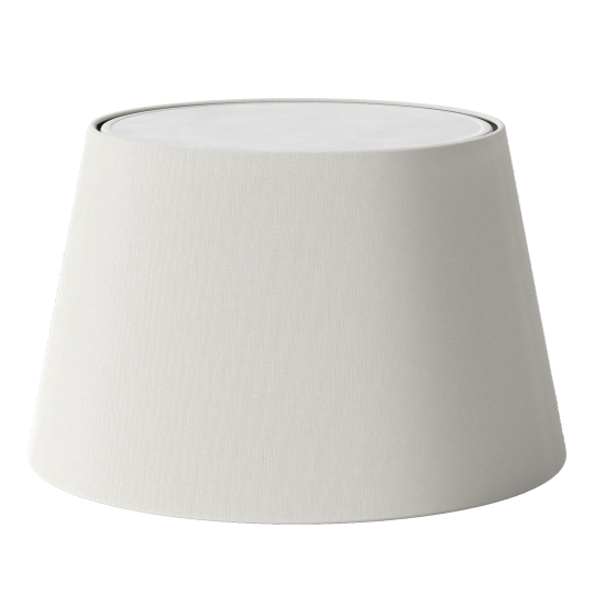 Astro French Drum 330 Shade in White Fabric (5047004)