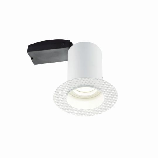 Saxby Ravel Trimless Fr Downlight 50W in Matt White Paint