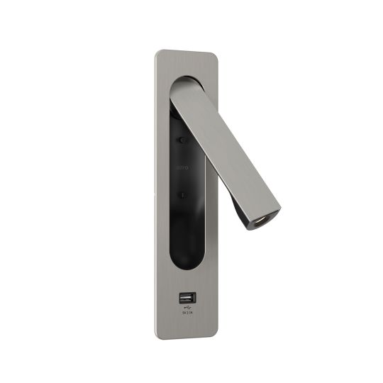 Astro Keta USB Indoor Reading Light in Matt Nickel (1437001)