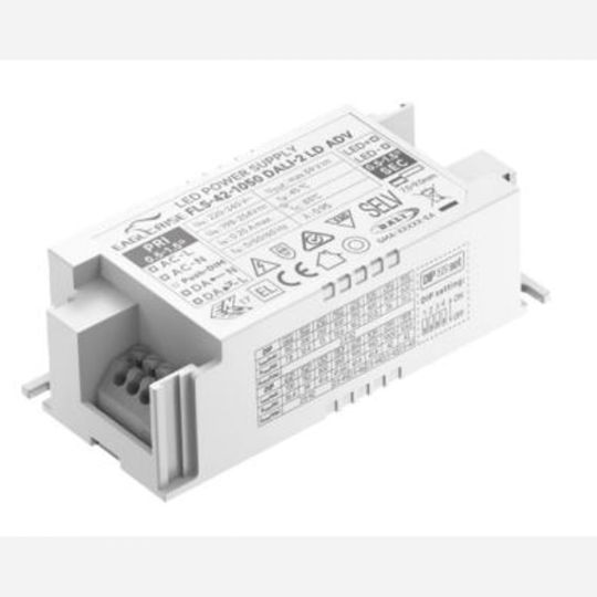 Astro LED Driver CC 350/700 2.5V-52V 42W DALI2 in White (6008117)
