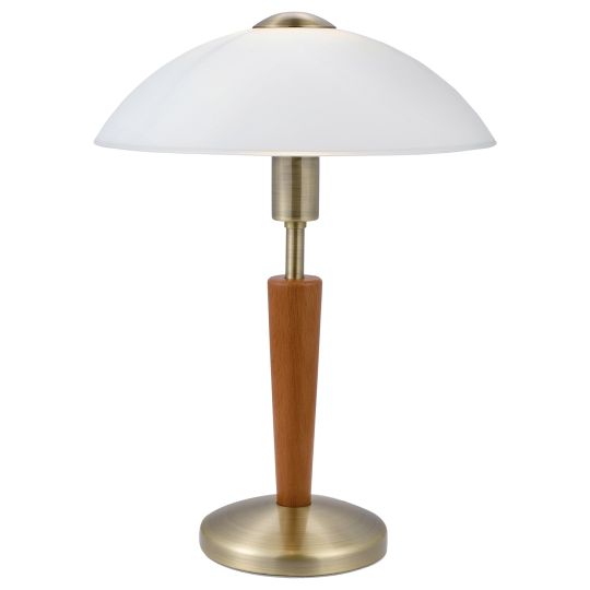 Eglo Solo 1 Bronzed Nut Table Lamp (87256)
