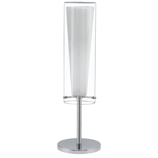 Eglo Pinto Chrome Table Lamp (89835)