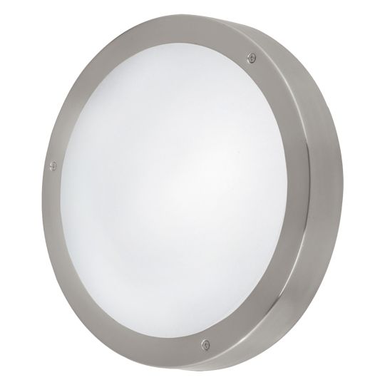 Eglo Vento 1 Stainless Steel Outdoor Wall Light (94121)
