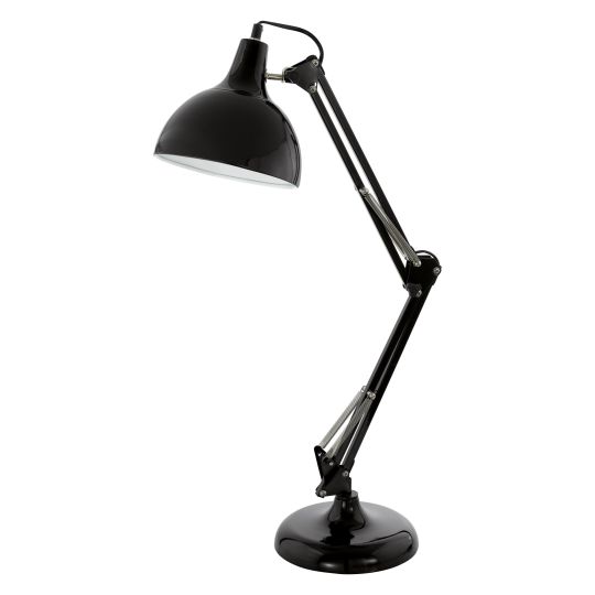 Eglo Borgillio Black Office Table Lamp (94697)