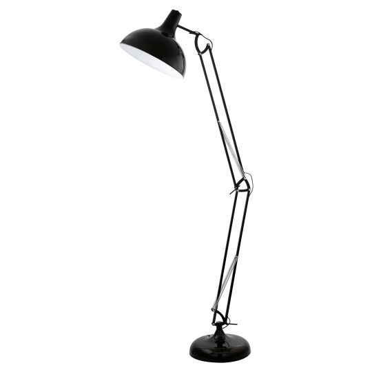 Eglo Borgillio Black Floor Lamp (94698)
