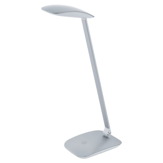 Eglo Cajero Silver Office Table Lamp (95694)