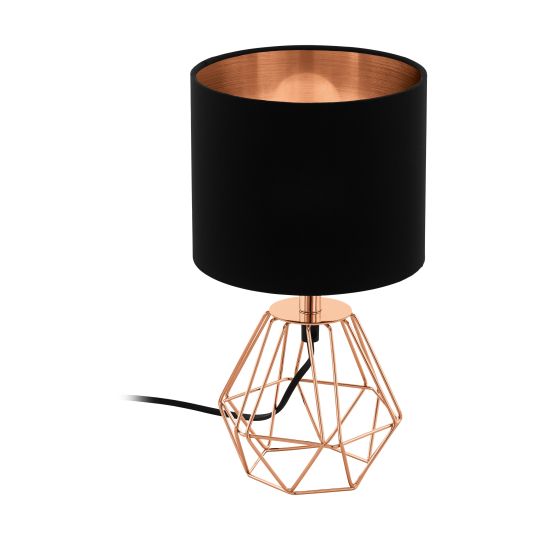 Eglo Carlton 2 Copper Table Lamp (95787)